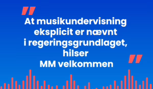 Regeringsgrundlag-Musikundervisning
